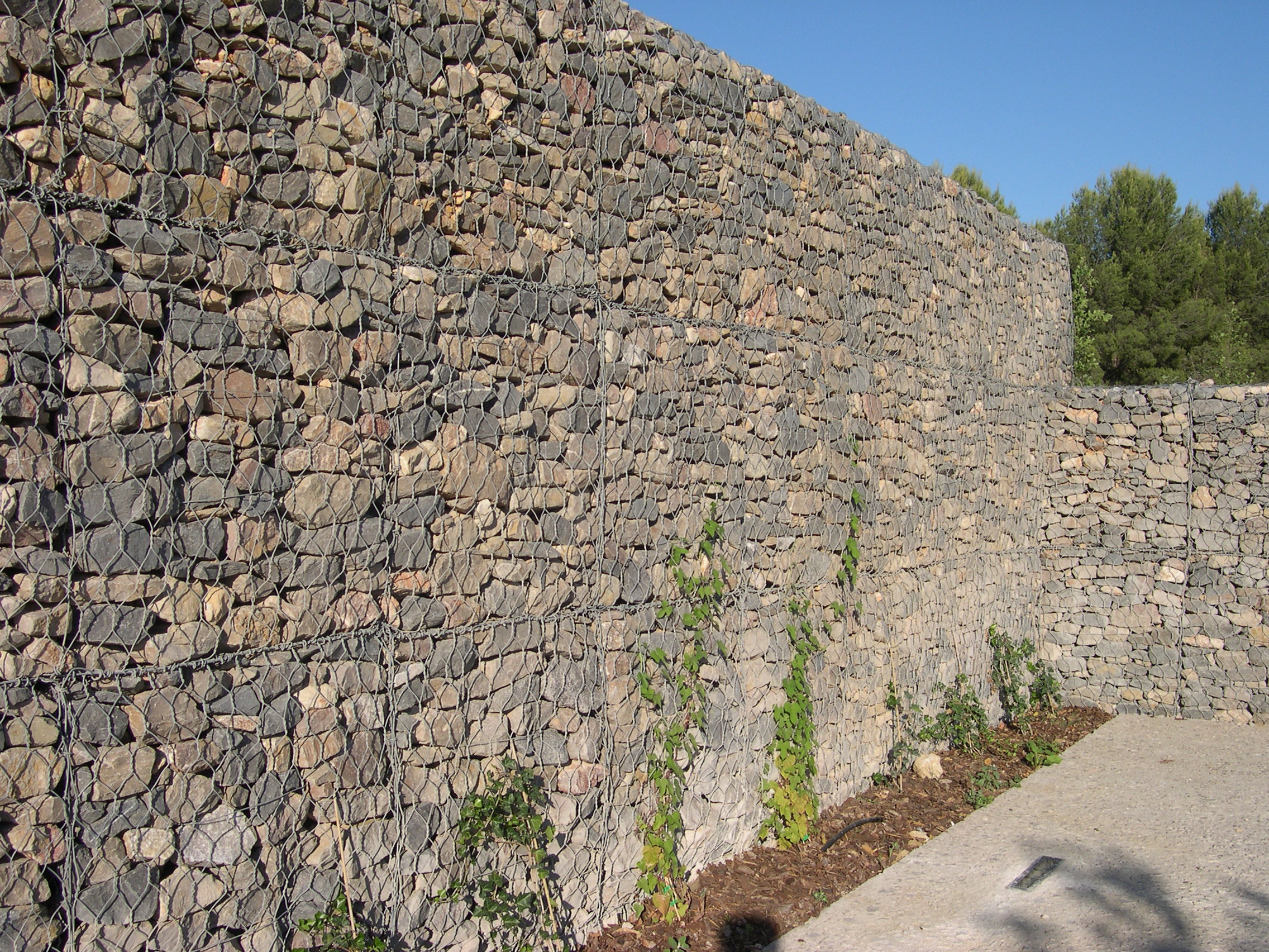 Image mise à l'avant Gabions boîte et semelle