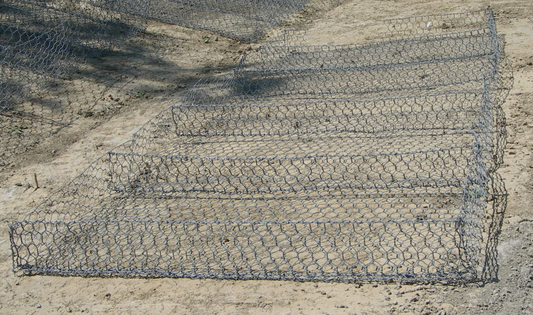 Image mise à l'avant Gabion matelas et gabion à cellules multiples