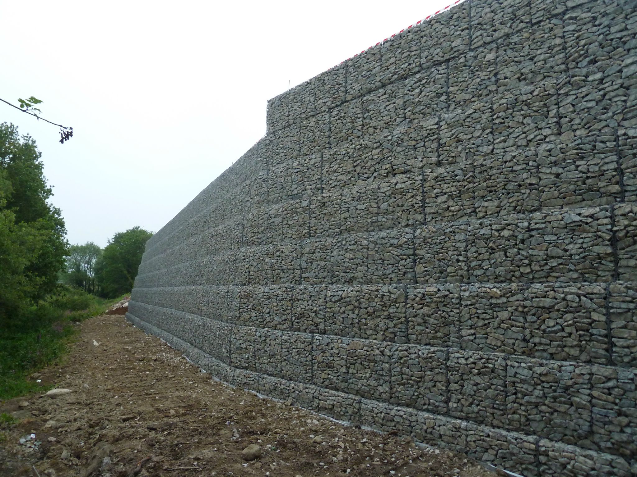 Image mise à l'avant Gabion de parement de remblais renforcés