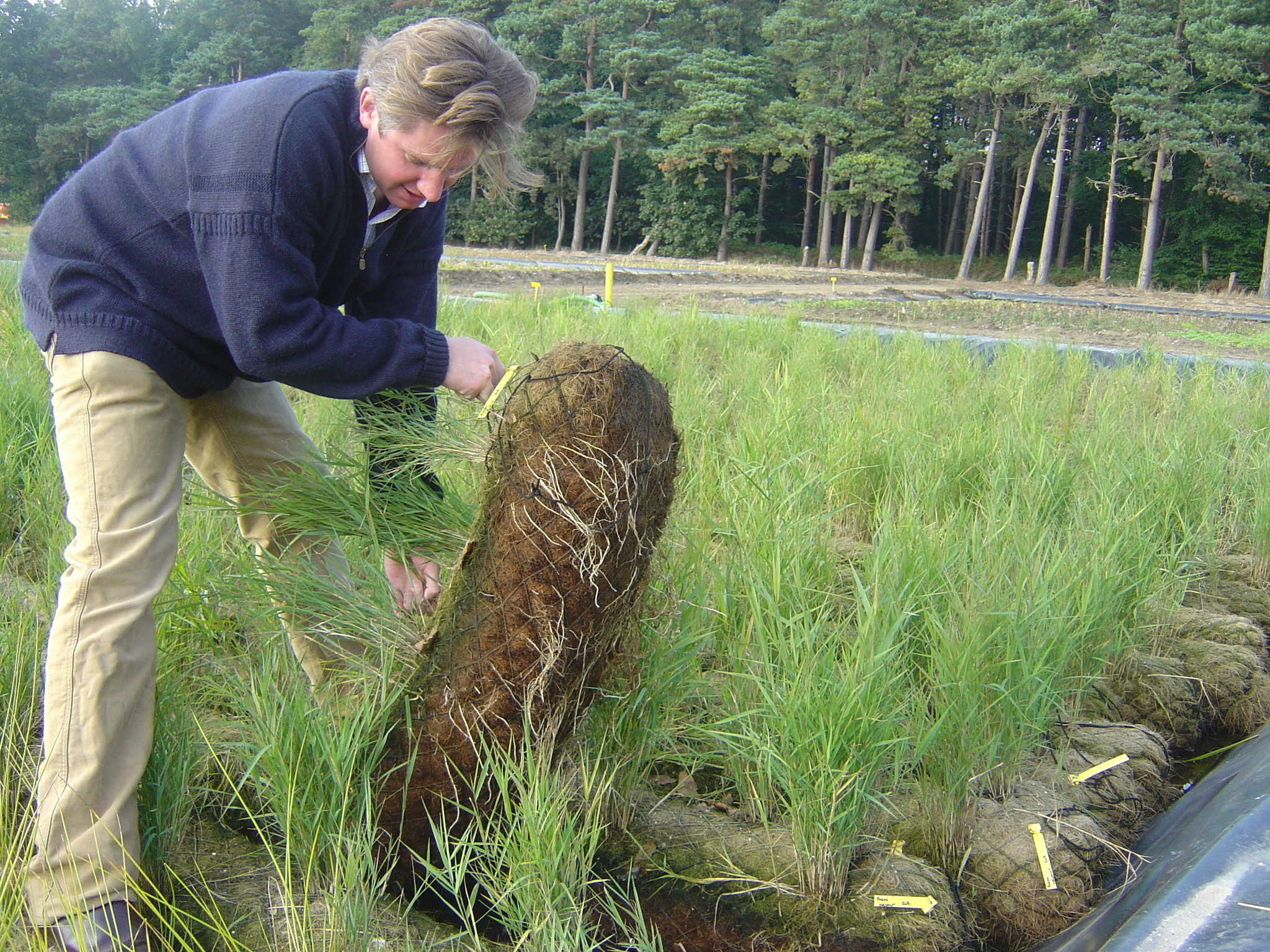 Image mise à l'avant Boudin coco et fascine prévégétalisée d'hélophytes