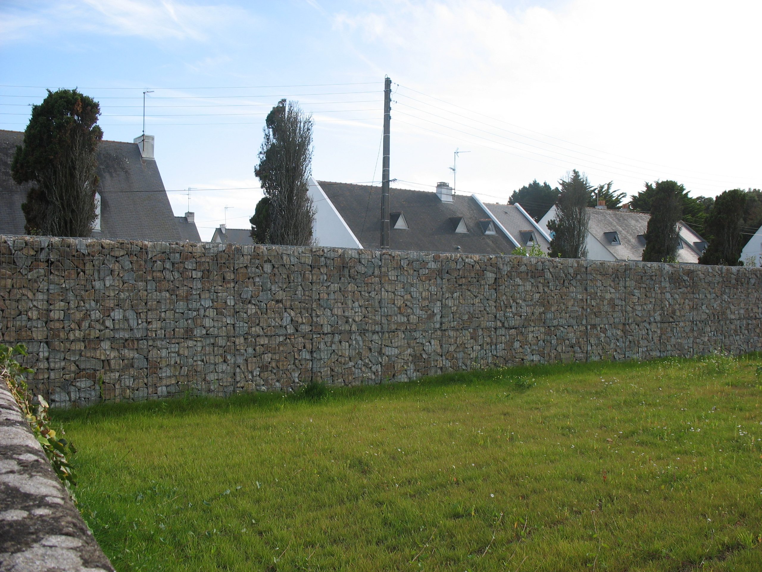 Image mise à l'avant Clôture gabion